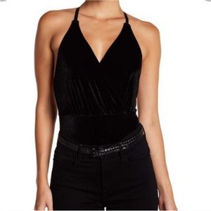Black Velvet Bodysuit